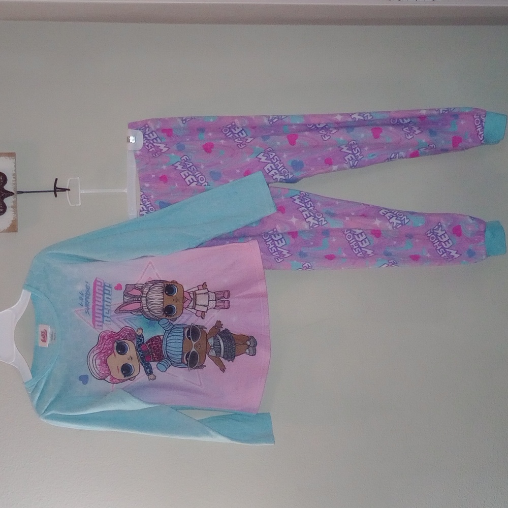 PRICE🔽 L.O.L. Surprise! Pajama Set - Light Blue and Lavender